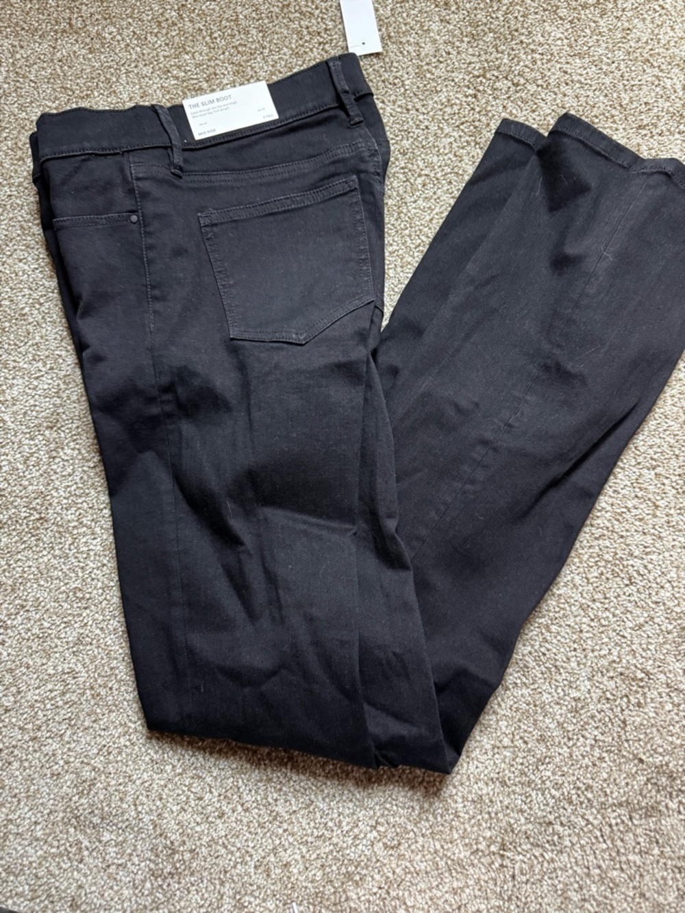 Black Slim Boot Jeans